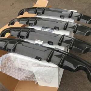 Rear carbon diffusers